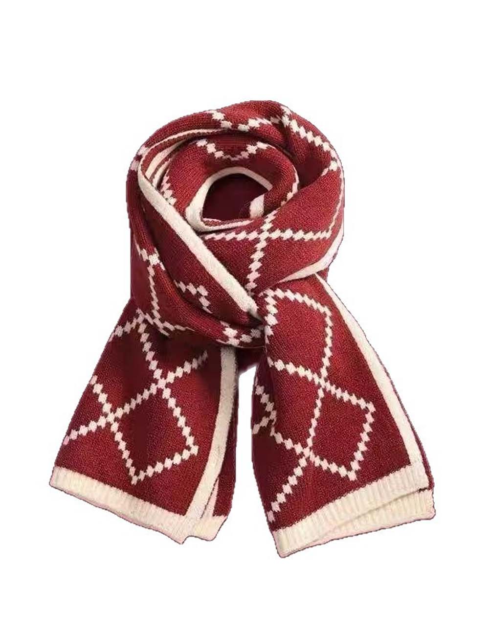 Minimalist Soft Warm Knit Scarf DP25H415