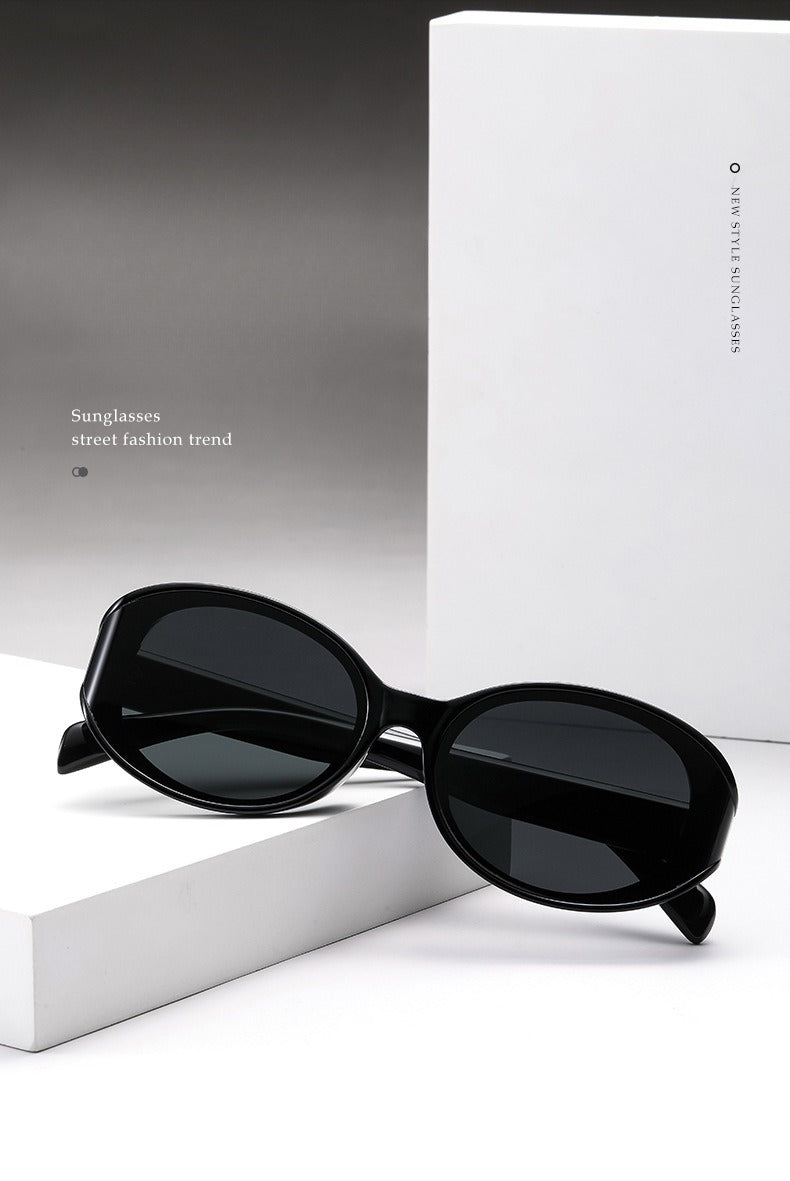 Vintage Oval Polarized Sunglasses - DippedShop Wholesale - #0755