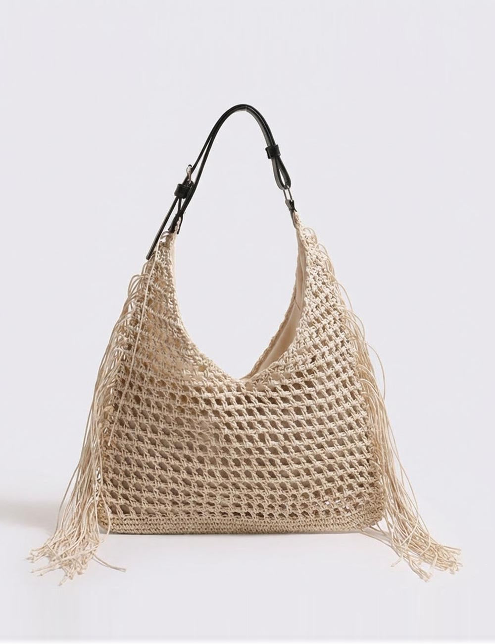 Tassel Hollow Out Beach Tote - DippedShop Wholesale - #5731