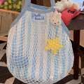 Cute Beach Mesh Large Capacity Handbag 8BW6BOB77L