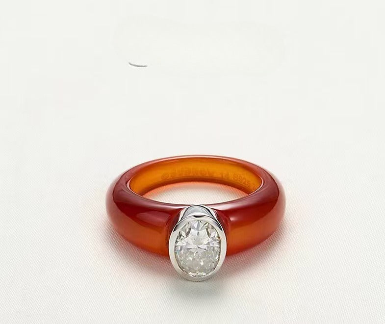 Vintage Resin Cubic Zirconia S - DippedShop Wholesale - #3779