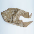 Vintage Embroidered SequinTriangle Headscarf MK2BK6W6HHS28