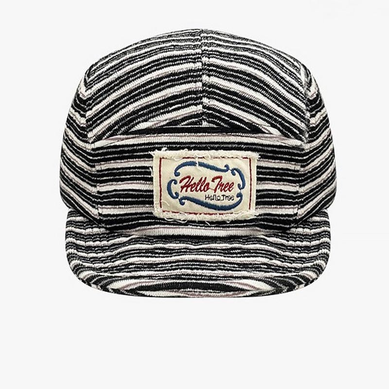 Vintage Striped Color Block Baseball Cap DP25E962