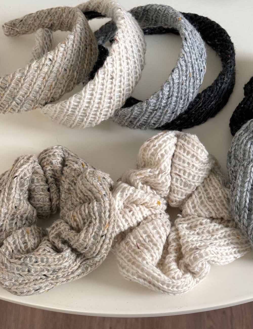 Elegant Handmade Crochet Knit Hair Tie DP25F966