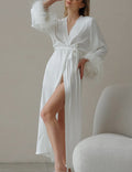 Sexy Feather Waist Tie Dress - DippedShop Wholesale - #9379