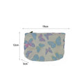 Butterfly Embossed Portable Travel Coametic Bag MK2BW6W10BOB405