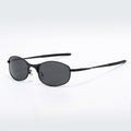 Polarized Metal Oval Sunglasses - DippedShop Wholesale - #1891