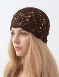Crochet Hollow Skull Cap - DippedShop Wholesale - #2419
