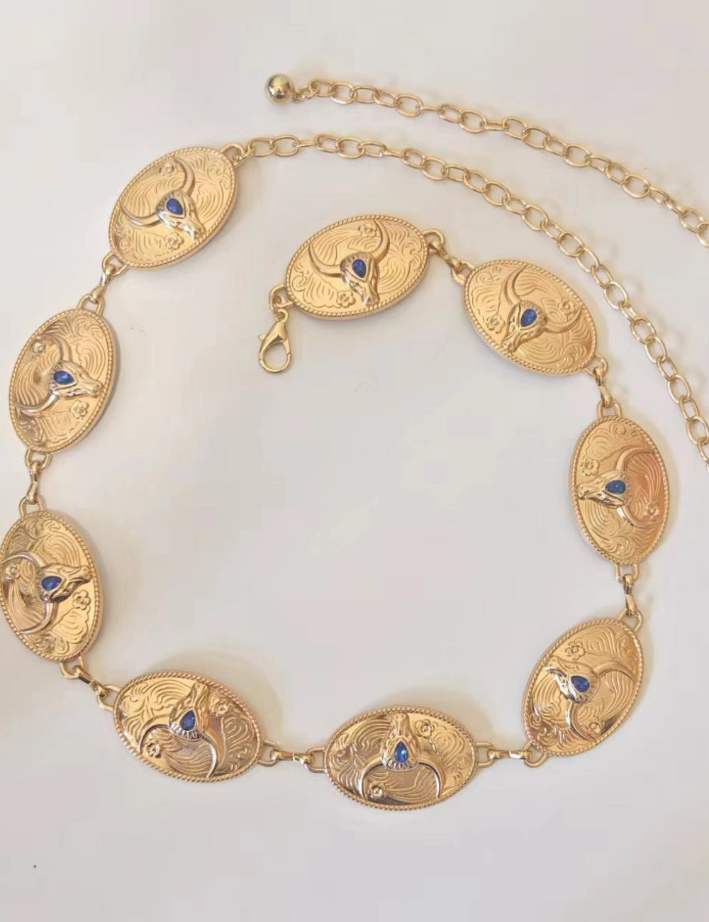 Vintag Gold Plated 3D Cow Patt - DippedShop Wholesale - #4627