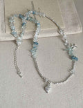 Crystal Shell Pendant Necklace - DippedShop Wholesale - #6355
