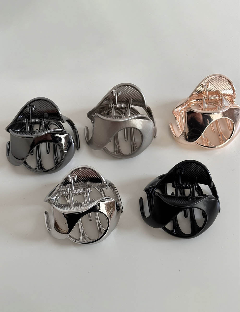 Hollow Out Metal Hair Claw - DippedShop Wholesale - #4867