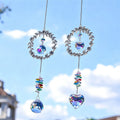 Cute Puppy Pendant Irregular Crystal Hanging Suncatchers MK2CZAS6H7HLS57