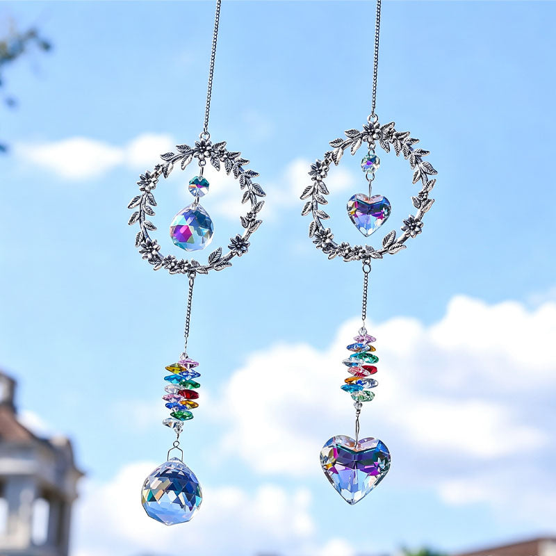 Cute Puppy Pendant Irregular Crystal Hanging Suncatchers MK2CZAS6H7HLS57