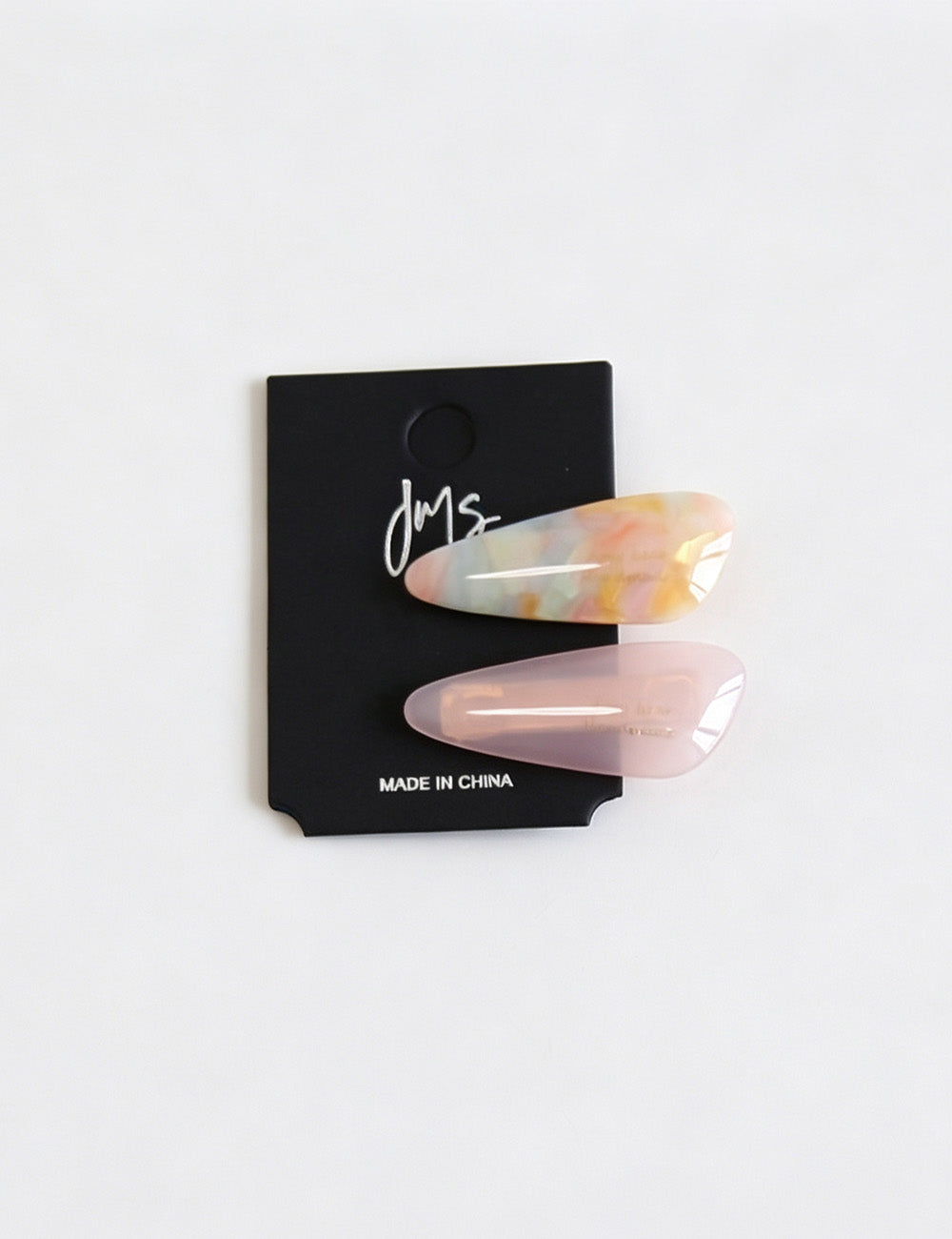 Retro Teardrop Duckbill Mini Hair Clip 6W6HCP1260