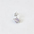 Wrap Heart Rhinestone Earrings - DippedShop Wholesale - #2739