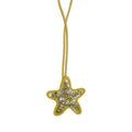 Chic Pearl Rhinestones Starfish Pendant Keychain 6W10BBC805