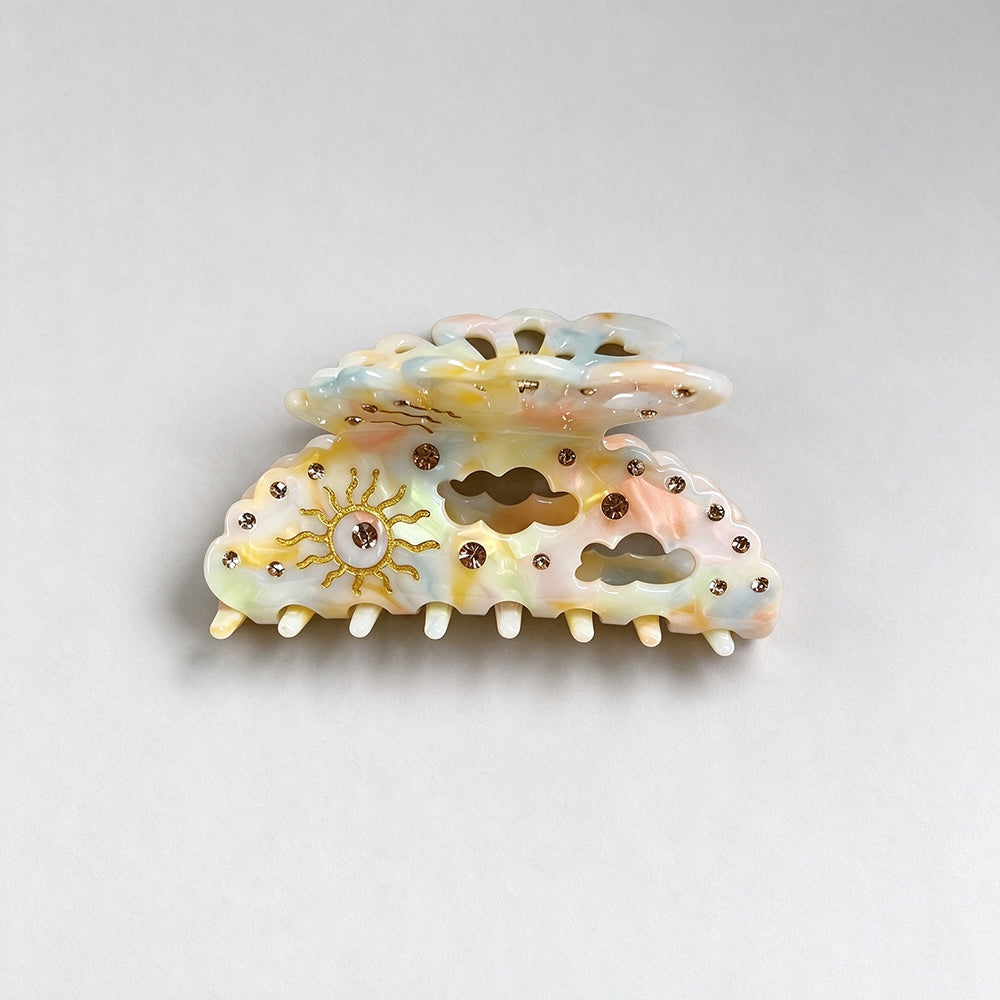 Rhinestone Butterfly Hair Claw - DippedShop Wholesale - #5107