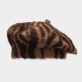 Fashion Striped Color Block Warm Beret Hat 6W6HAT807
