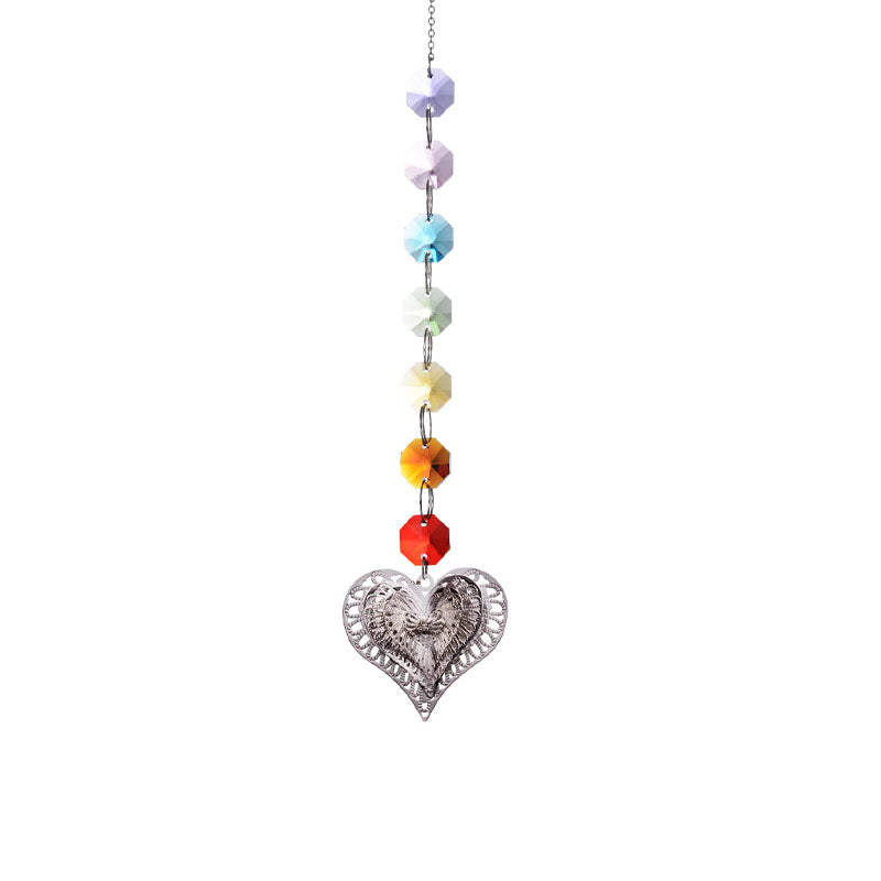 Colorful Crystal Owl Pendant Hanging Suncatchers MK2CZAS6H7HLS61