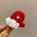 Plush Santa Hair Clip - DippedShop Wholesale - #1011