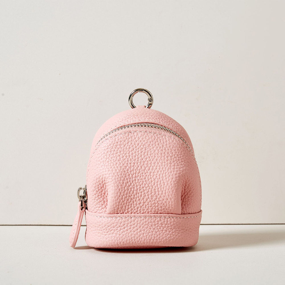 Mini Backpack Shaped Leather Coin Purse 6W10BWB304