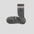 Simple Color Block Heart Embroidery Knit Socks 6W8FSO1006