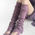Ribbed Knit Leg Warmers - DippedShop Wholesale - #4755