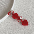 Marble Heart Hair Claw - DippedShop Wholesale - #3363
