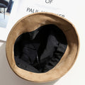Faux Suede Bucket Hat - DippedShop Wholesale - #6259