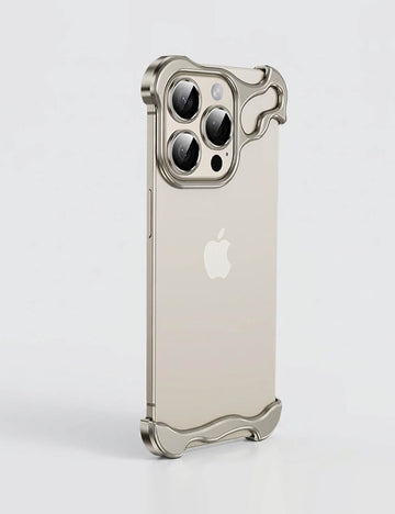 Anti-Fingerprint Frameless Metal Corner iPhone Case 6Z13HPC199