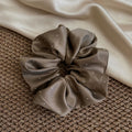 Minimalist Solid Color Rhinestones Elastic Scrunchies 6W6HSR501