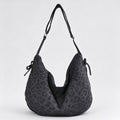Leopard Print Hobo Shoulder Bag - DippedShop Wholesale - #9731