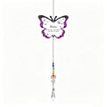 Colorful Butterfly Heart Crystal Hanging Sun Catcher 6H7HLS211