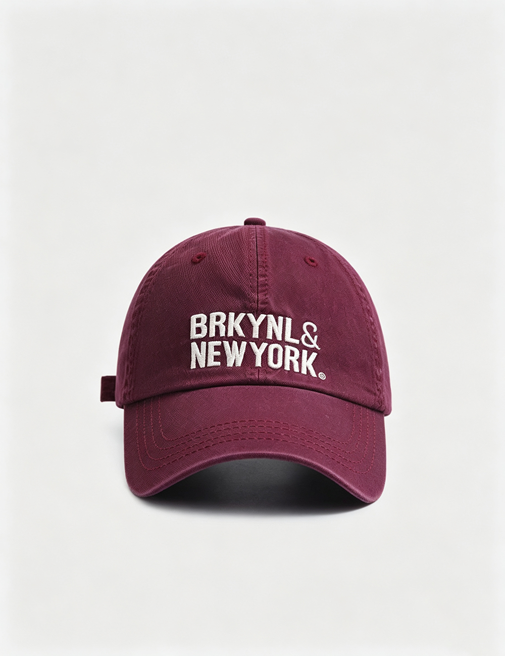 Stylish Solid Color Letters Embroideried Adjustable Cap MK2COW6W6HAT207