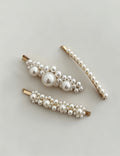 Vintage Baroque Handmade Pearls Hair Clips 6W6HCP1241