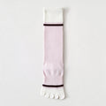Stylish Color Block Striped Five-finger Socks 6W8FSO1012