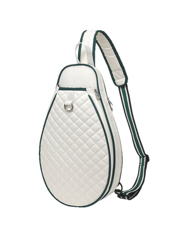 Color Block Quilted Badminton Racket Bag 6S10BBG1453