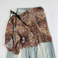Vintage Asymmetrical Tie Waist Hip Scarf  Wrap 6W1SL46