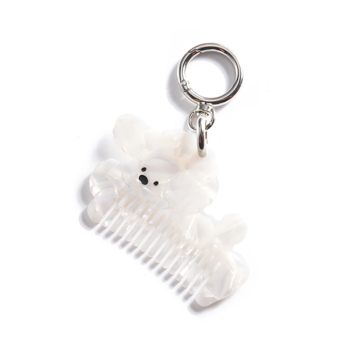 Cute Striped Puppy Mini Acetate Hair Combs MK2PPM6CT5CB65