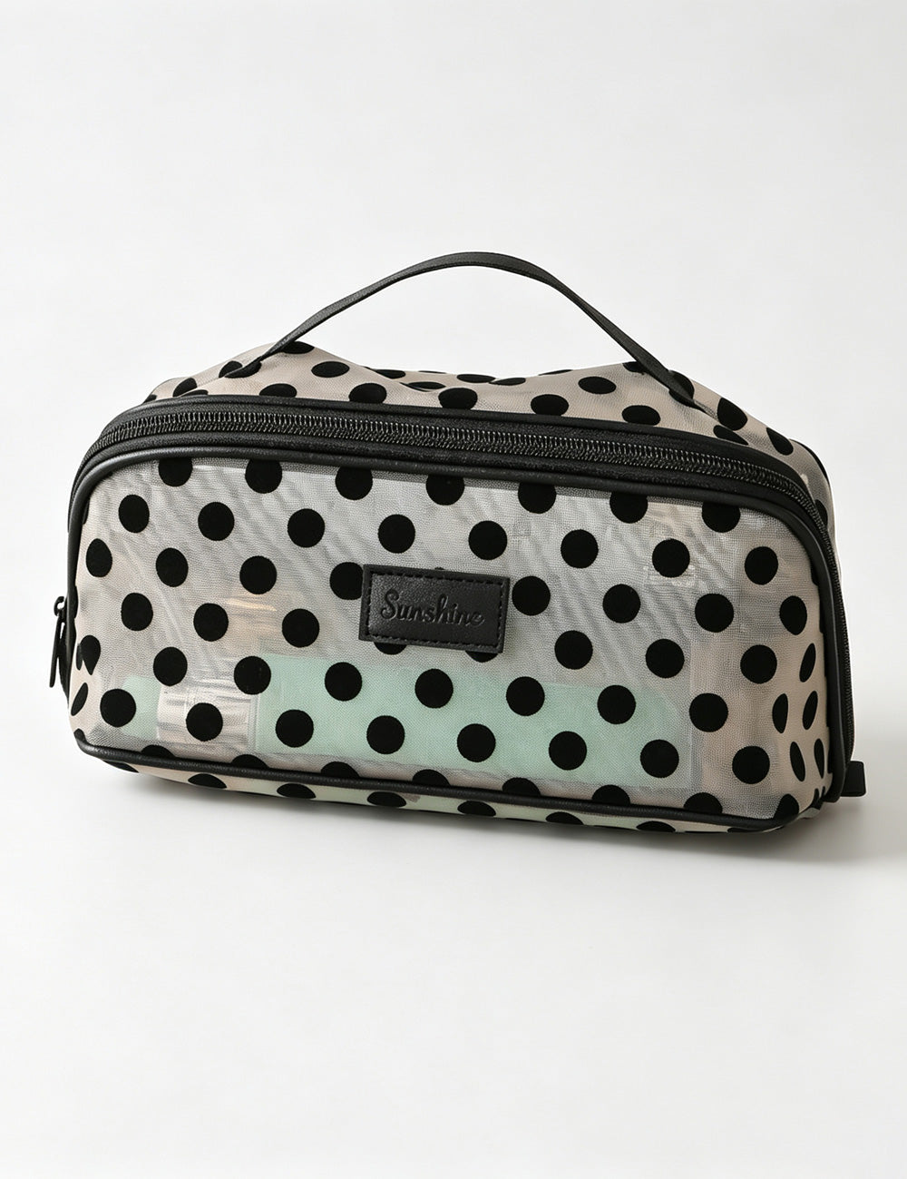 Transparent Mesh Makeup Bag - DippedShop Wholesale - #7667