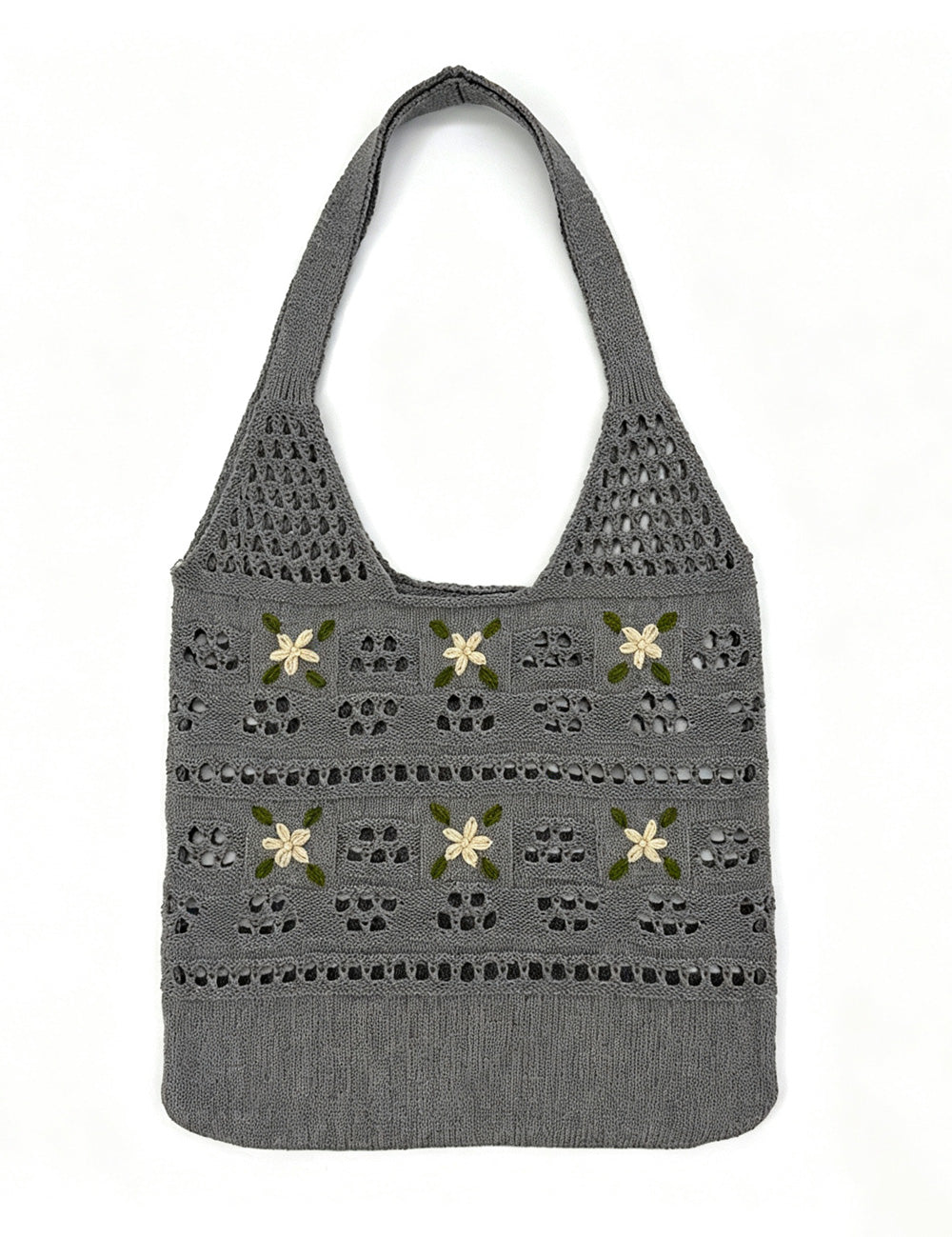 Sweet Floral Crochet Hollow Shoulder Bags 6W10BBG1576