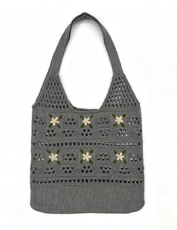 Sweet Floral Crochet Hollow Shoulder Bags 6W10BBG1576
