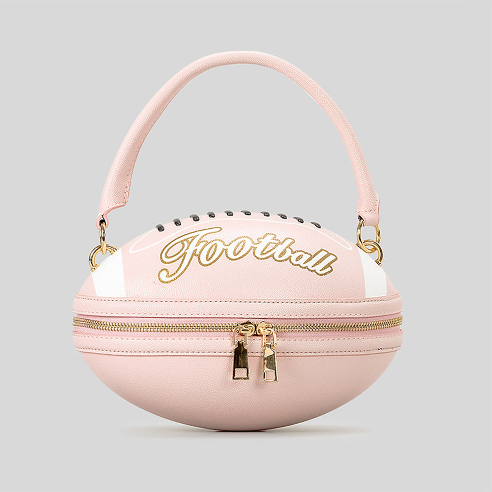 Football Shaped Handbag - DippedShop Wholesale - #2675