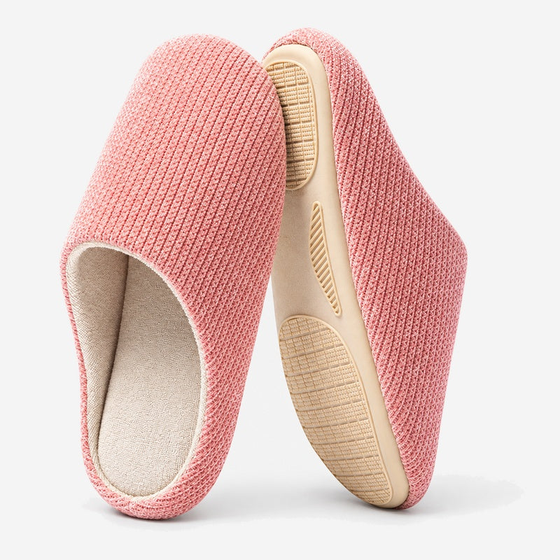 Winter Soft Non-Slip Quiet Sole Indoor Slippers 6W8FSP238