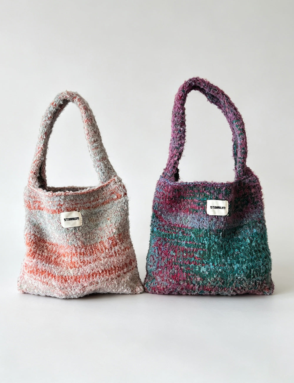 Ombre Knit Shoulder Bag - DippedShop Wholesale - #5043