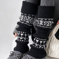 Fair Isle Leg Warmers - DippedShop Wholesale - #8531