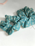 Sweet Floral Print Ruffled Scrunchies 6W6HSR496