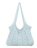 Hollow Knit Shoulder Bags - DippedShop Wholesale - #5363