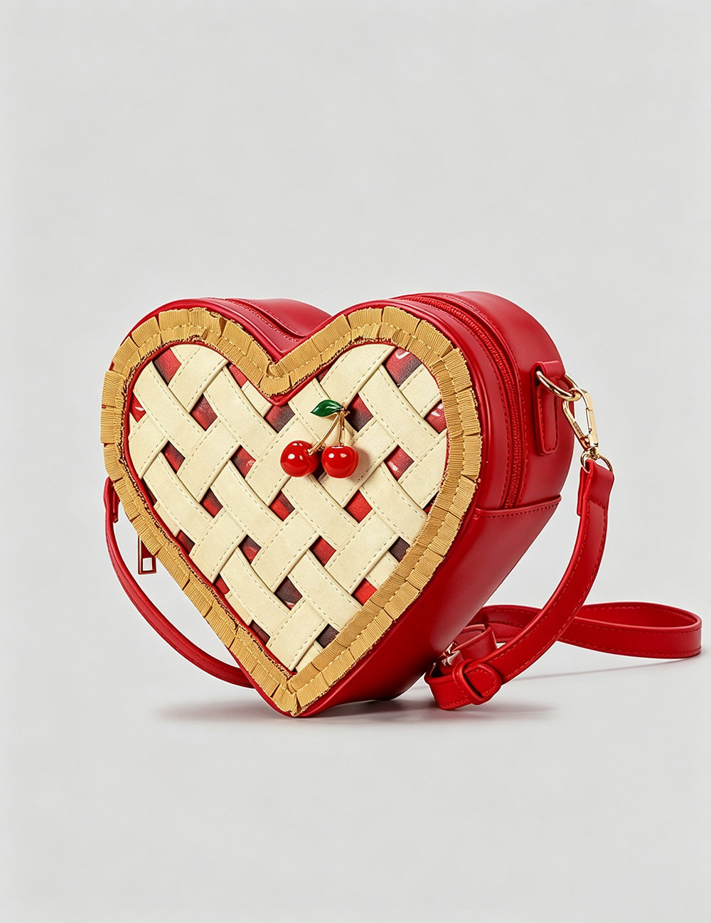 Novelty Heart-Shaped Shoulder Purse Crossbody Bag 6W10BBG2129