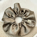 Chic Polka Dots Print Double Layer Scrunchies 6W6HSR356